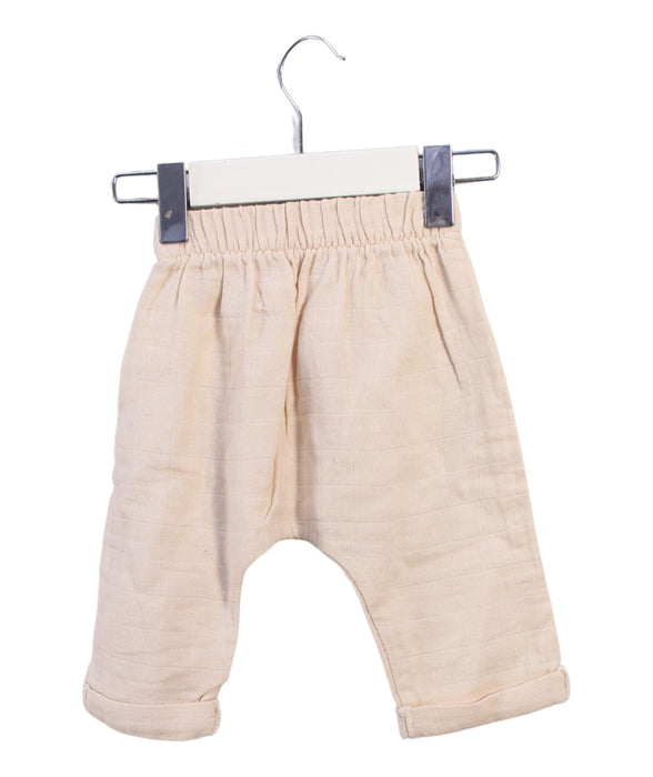 A Beige Casual Pants from Lebome in size 3-6M for neutral. (Back View)