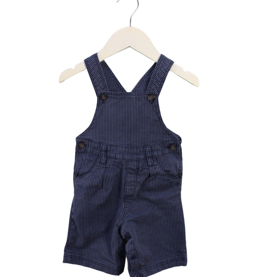 A Blue Long Overalls from Tartine et Chocolat in size 12-18M for boy. (Front View)