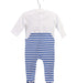 A Blue Onesies from Jacadi in size 3-6M for boy. (Back View)