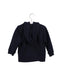A Navy Zippered Sweatshirts from Bonpoint in size 6-12M for boy. (Back View)