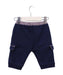 A Blue Sweatpants from Jacadi in size 3-6M for boy. (Back View)