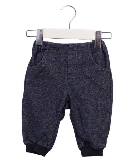 A Blue Casual Pants from Bonpoint in size 3-6M for boy. (Front View)