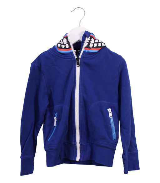 A Blue Lightweight Jackets from Stella McCartney in size 4T for boy. (Front View)