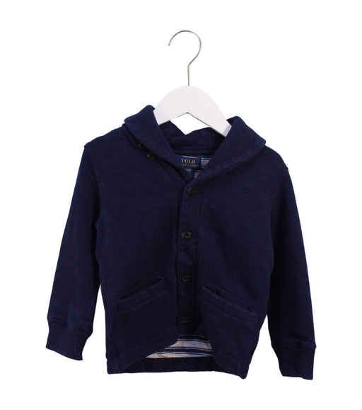 A Navy Lightweight Jackets from Polo Ralph Lauren in size 3T for boy. (Front View)