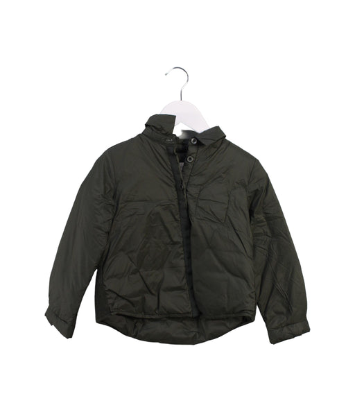 A Green Puffer/Quilted Jackets from jnby by JNBY in size 2T for boy. (Front View)