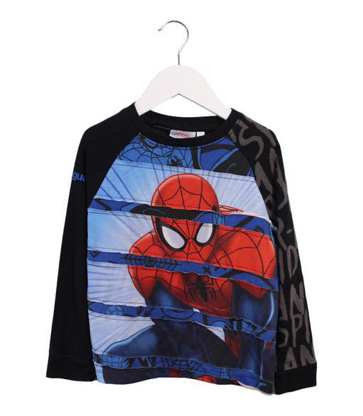 A Blue Long Sleeve Tops from Marvel in size 3T for boy. (Front View)