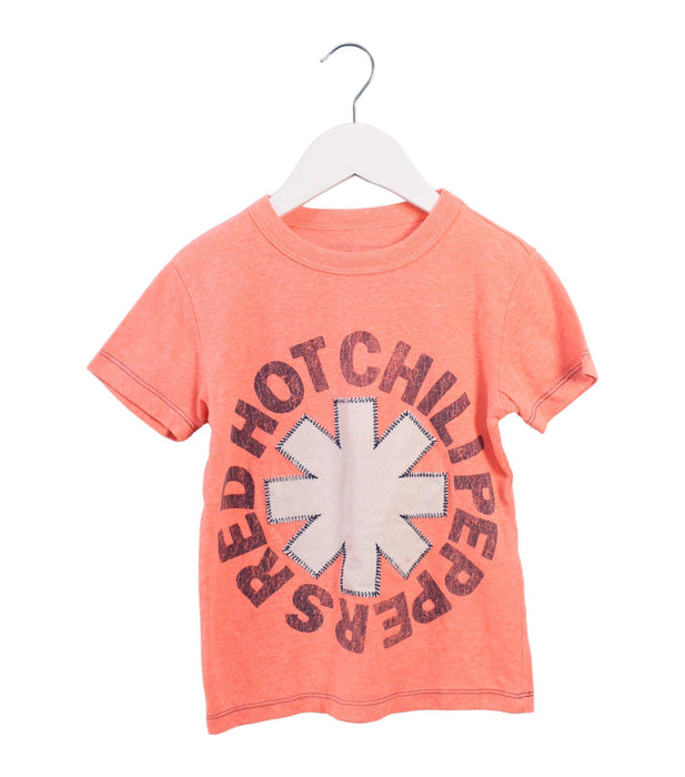 A Orange Short Sleeve T Shirts from Crewcuts in size 4T for boy. (Front View)