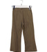 A Brown Casual Pants from Mini Mioche in size 3T for girl. (Front View)