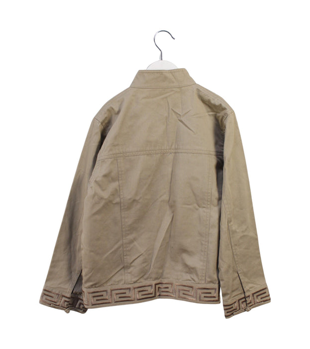 A Beige Lightweight Jackets from Shanghai Tang in size 10Y for neutral. (Back View)