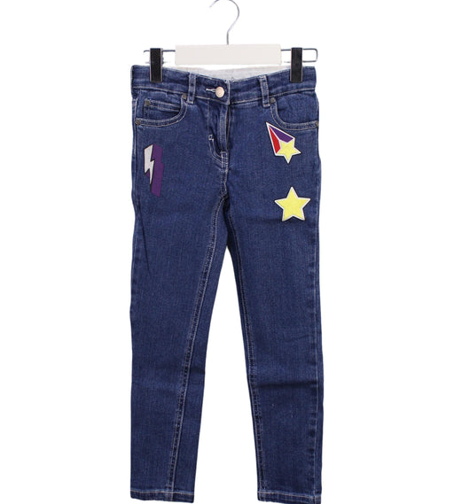 A Blue Jeans from Stella McCartney in size 6T for girl. (Front View)