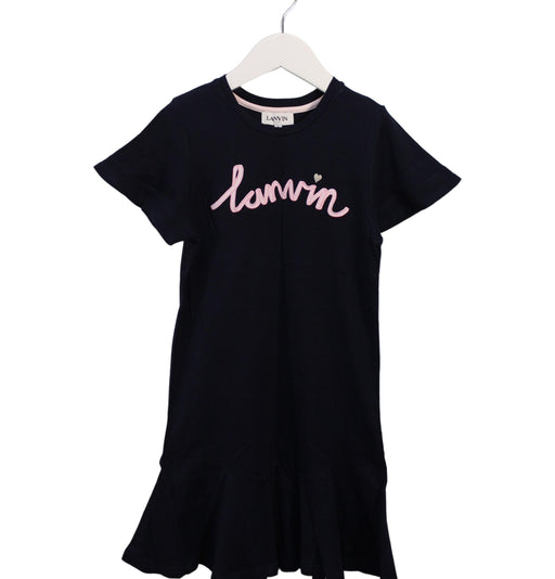 A Black Short Sleeve Dresses from Lanvin Petite in size 8Y for girl. (Front View)