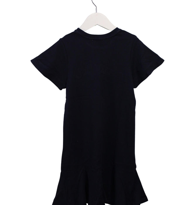 A Black Short Sleeve Dresses from Lanvin Petite in size 8Y for girl. (Back View)