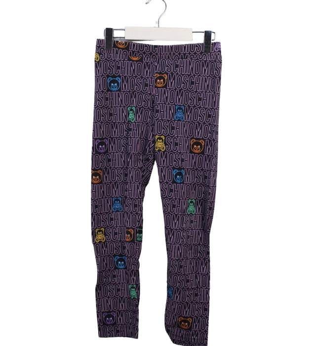 A Multicolour Leggings from Moschino in size 8Y for boy. (Front View)