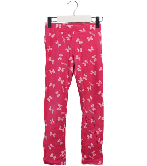 A Pink Leggings from Moschino in size 8Y for girl. (Front View)