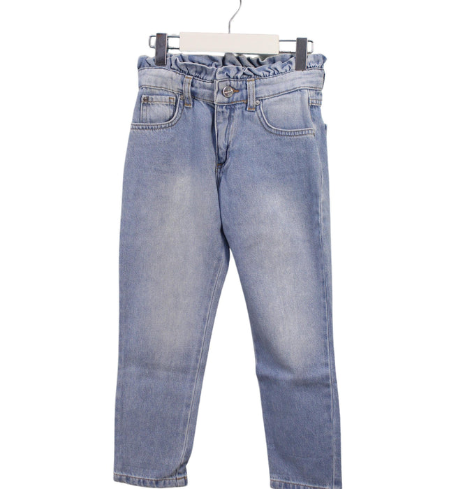 A Blue Jeans from Pinko in size 6T for girl. (Front View)