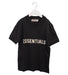 A Black Short Sleeve Tops from Fear of God Essentials in size 6T for boy. (Front View)