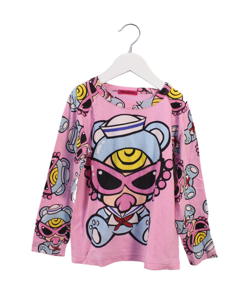 A Multicolour Long Sleeve Tops from Hysteric Mini in size 4T for girl. (Front View)