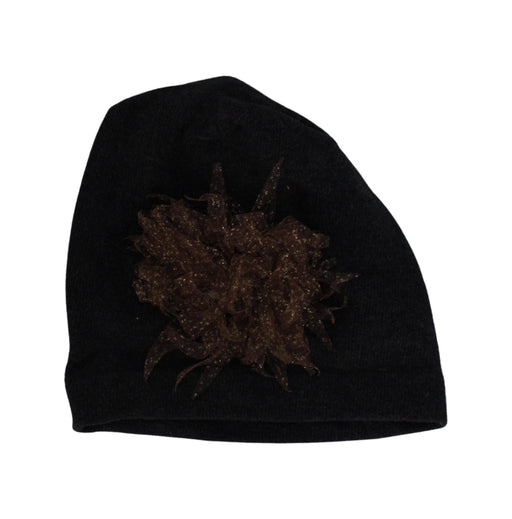 A Black Beanies from Siseo Olive in size O/S for girl. (Front View)
