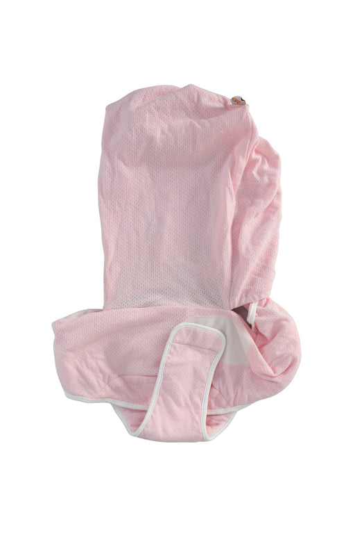 A Pink Swaddles from Ergobaby in size 0-3M for girl. (Front View)