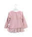 A Pink Long Sleeve Tops from Mezzo Piano in size 5T for girl. (Back View)