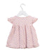 A Pink Short Sleeve Dresses from Pamplemousse in size 18-24M for girl. (Back View)