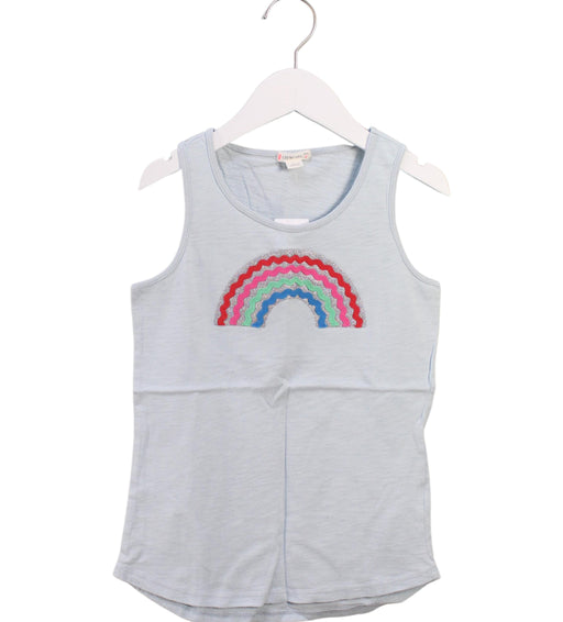 A White Sleeveless Tops from Crewcuts in size 8Y for girl. (Front View)