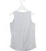 A White Sleeveless Tops from Crewcuts in size 8Y for girl. (Back View)