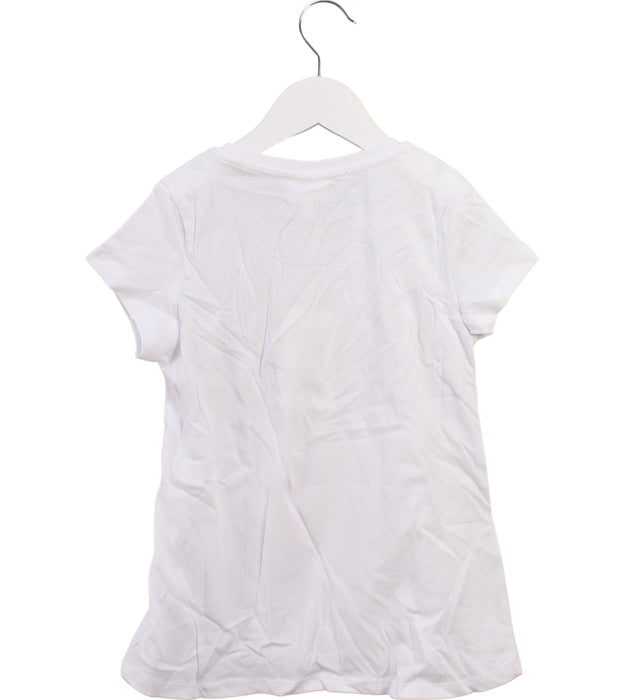 A White Short Sleeve T Shirts from Seed in size 6T for girl. (Back View)