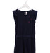 A Blue Short Sleeve Dresses from Catimini in size 6T for girl. (Front View)