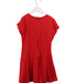 A Red Short Sleeve Dresses from Catimini in size 6T for girl. (Back View)