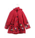 A Red Rain Jackets from Catimini in size 5T for girl. (Front View)