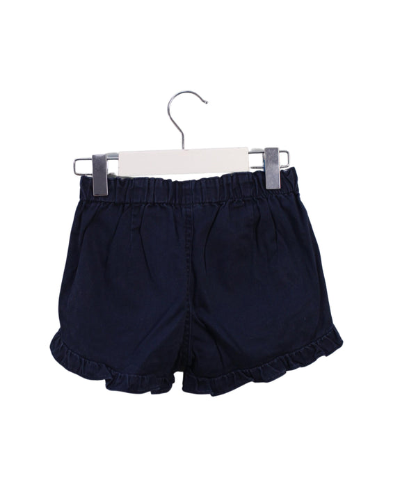 A Blue Shorts from Crewcuts in size 6T for girl. (Back View)