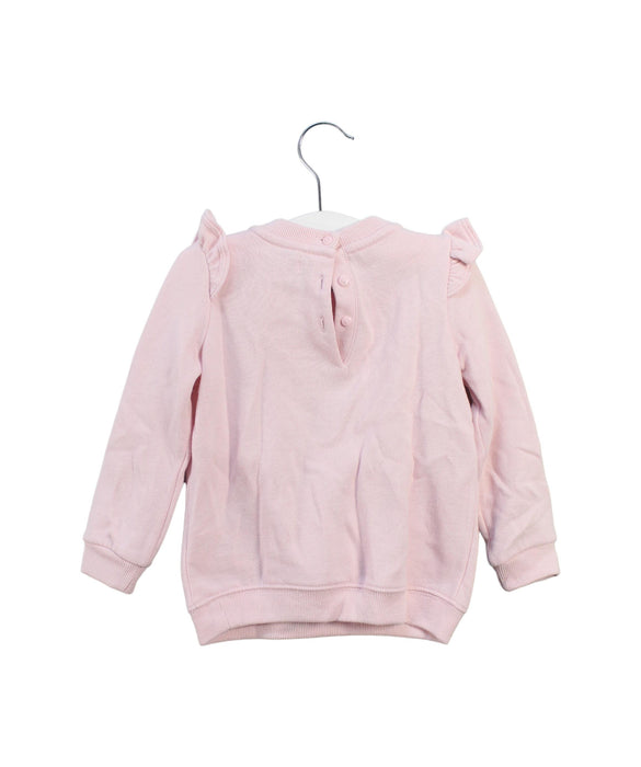 A Pink Crewneck Sweatshirts from Ralph Lauren in size 12-18M for girl. (Back View)