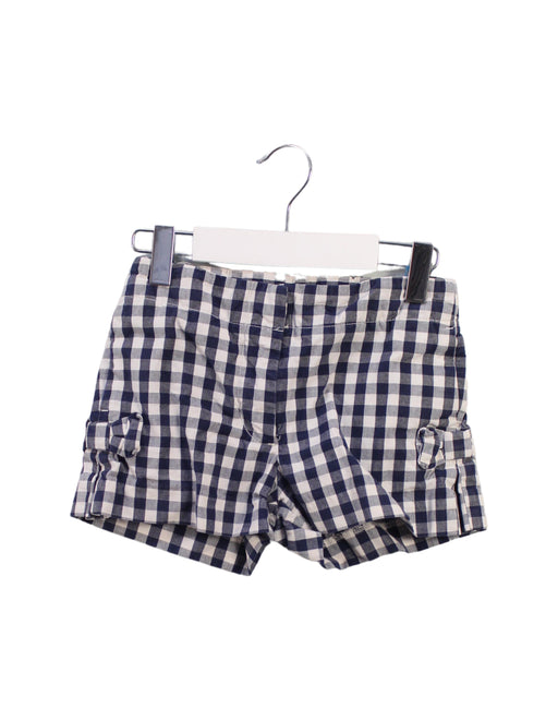 A Navy Shorts from Crewcuts in size 6T for girl. (Front View)