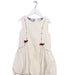 A Ivory Sleeveless Dresses from Chickeeduck in size 4T for girl. (Front View)