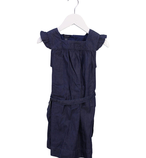 A Navy Sleeveless Dresses from Tommy Hilfiger in size 3T for girl. (Front View)