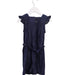 A Navy Sleeveless Dresses from Tommy Hilfiger in size 3T for girl. (Back View)