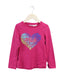 A Pink Long Sleeve T Shirts from Fila in size 4T for girl. (Front View)