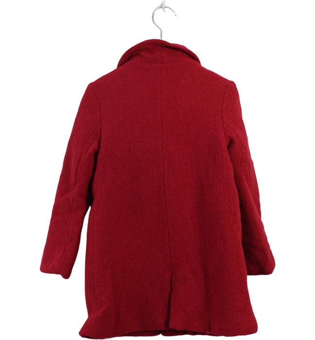 A Red Coats from Bonpoint in size 8Y for girl. (Back View)