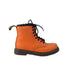 A Orange Casual Boots from Dr. Martens in size 4T for girl. (Back View)