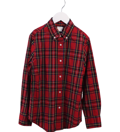 A Red Shirts from Crewcuts in size 8Y for boy. (Front View)