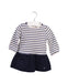 A Ivory Long Sleeve Dresses from Petit Bateau in size 3-6M for girl. (Front View)