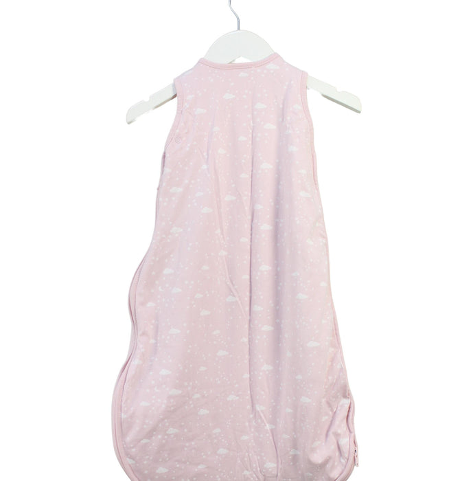 A Pink Sleepsacs from The Little White Company in size 0-3M for girl. (Back View)