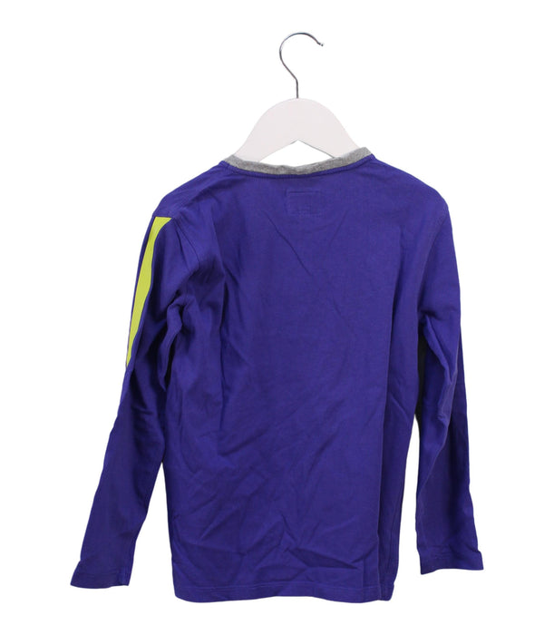 A Purple Long Sleeve Tops from Armani in size 6T for boy. (Back View)