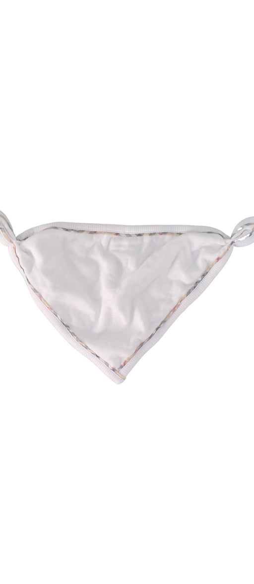 A White Bibs from Burberry in size O/S for neutral. (Front View)
