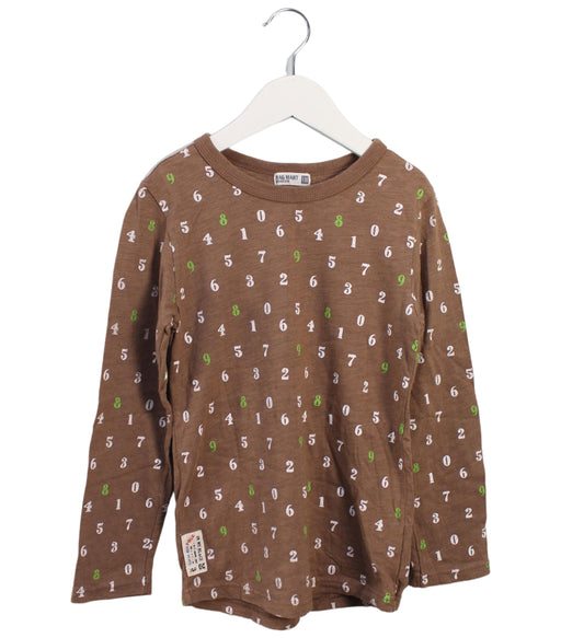 A Brown Long Sleeve Tops from Ragmart in size 7Y for boy. (Front View)