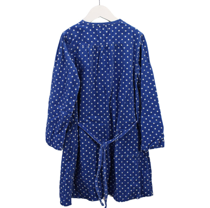 A Blue Long Sleeve Dresses from Ragmart in size 7Y for girl. (Back View)