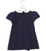 A Navy Short Sleeve Dresses from Rachel Riley in size 3T for girl. (Back View)