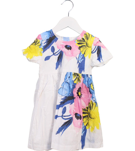 A White Short Sleeve Dresses from MSGM in size 2T for girl. (Front View)