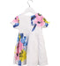 A White Short Sleeve Dresses from MSGM in size 2T for girl. (Back View)